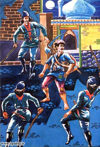 داروغهی شهر عدهای را مأمور کرده بود تا در شهر کشیک بدهند و دزد را گیرند.